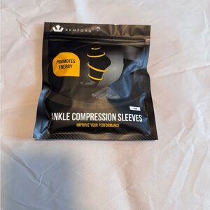 Ford Black Ankle Compression Sleeves